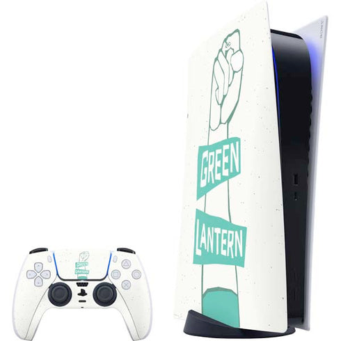 DC Comics Green Lantern Power Fist PS5 Digital Edition Bundle Skin